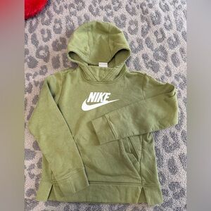 Nike Kids Olive Green Hoodie